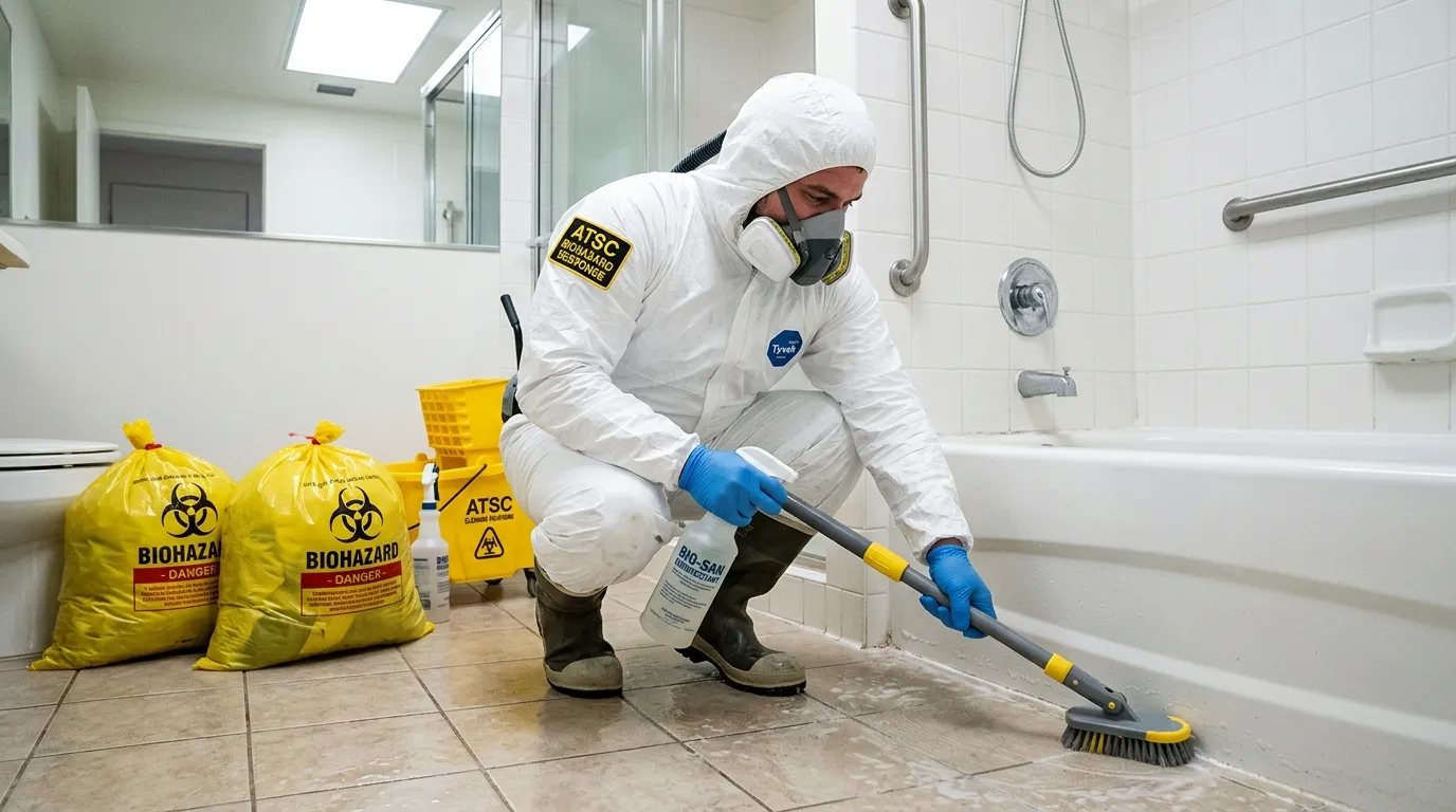 Decontamination equipment deployed for Blood Cleanup in Oak Grove